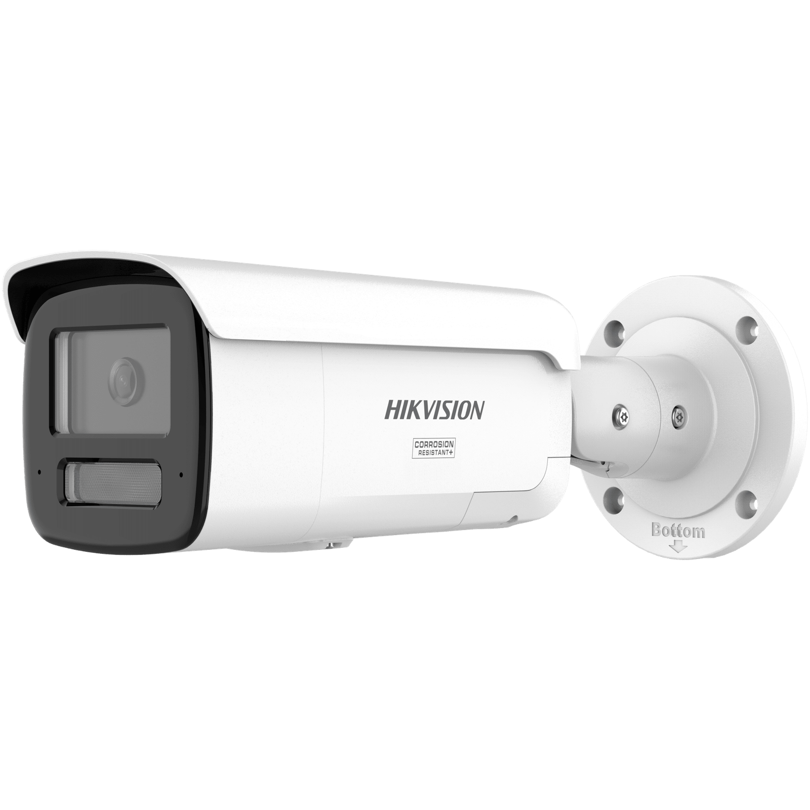 [Dual Light + ColorVu 3.0 + HikAI] Bala IP 4 Megapixel / Lente 4 mm / 60 mts IR + Luz Blanca / Exterior IP67 / Estrobo Azul y Rojo / WDR 130 dB / ACUSENSE 3.0 / Metal / NEMA 4X / ACUSEARCH