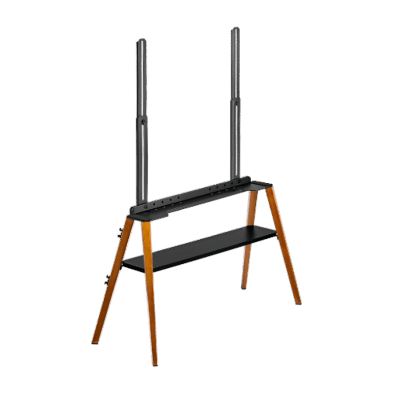 Soporte de TV Easel Studio TV Floor Stand | Compatible VESA 200x200 a 600x400 | Para Pantallas de hasta 75 Pulgadas | Capacidad de Peso 40 kg | Altura Ajustable 905-2590 mm | Incluye Cable Anti-Caída