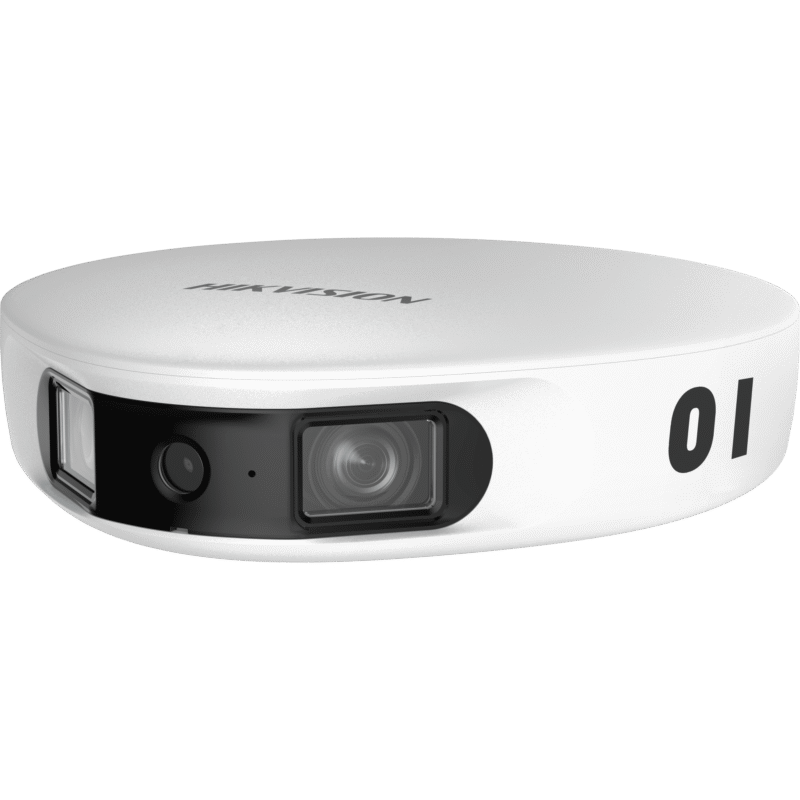 PanoVu Series / Vista Panorámica 180° / 32 Megapixel en Total / 2 Micrófonos Integrados / IP65 / PoE+ / Micro SD / Ideal para Grabar Partidos de Futbol