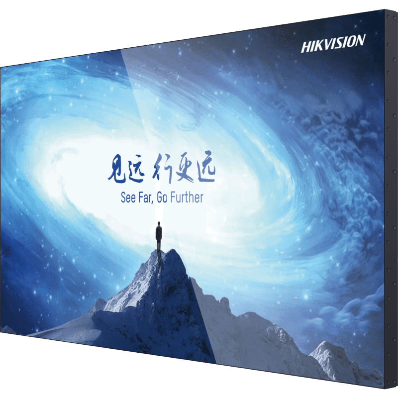 Pantalla LCD 65" 4K para Videowall / Entrada HDMI - VGA - DVI - DP / Monitor Robusto / Bisel Delgado (3.5 mm) / Daisy Chain (Conexion en Cadena sin Software)