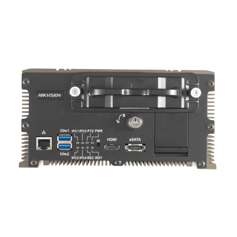 DVR Móvil 2 Megapixel (1080p) / 4 Canales TURBOHD / Tecnología IA Integrada / Soporta 4G / WiFi / GPS / Sensor G / Soporta 2 Memorias SD (512 GB c/u) / Alarmas I/O