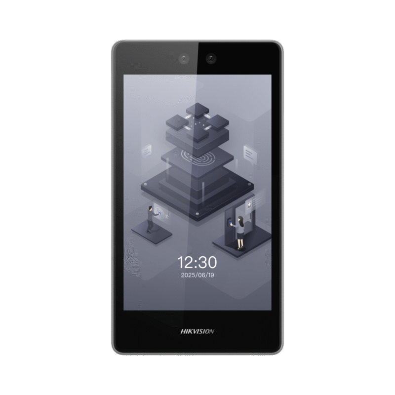 Terminal Facial Min Moe 8" WiFi Touch / Delgada y Estética / 100,000 rostros / Exterior IP65 / HIK-IA