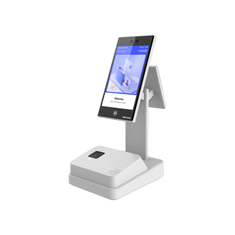 Terminal de Pago con Pantalla Touch y Camara Dual para Reconocimiento Facial / Solo para proyectos de desarrollo con plataforma Hikvision
