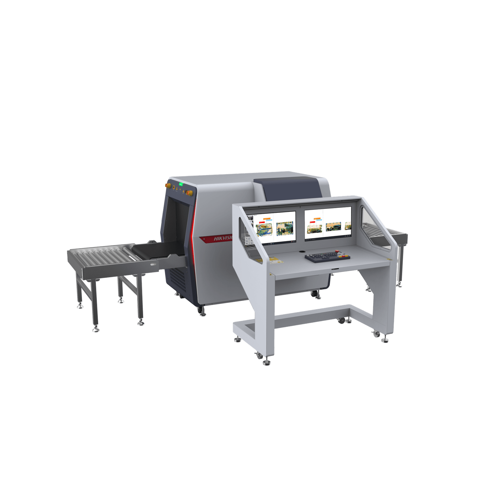 Máquina para Inspección por Rayos X de doble Generador con Algoritmo de Reconocimiento Inteligente para Equipaje de Mano / Túnel de 60 x 40 cms / 4 Cámaras Integradas de 2 Megapixel (Mas de 30 dias de Grabación)