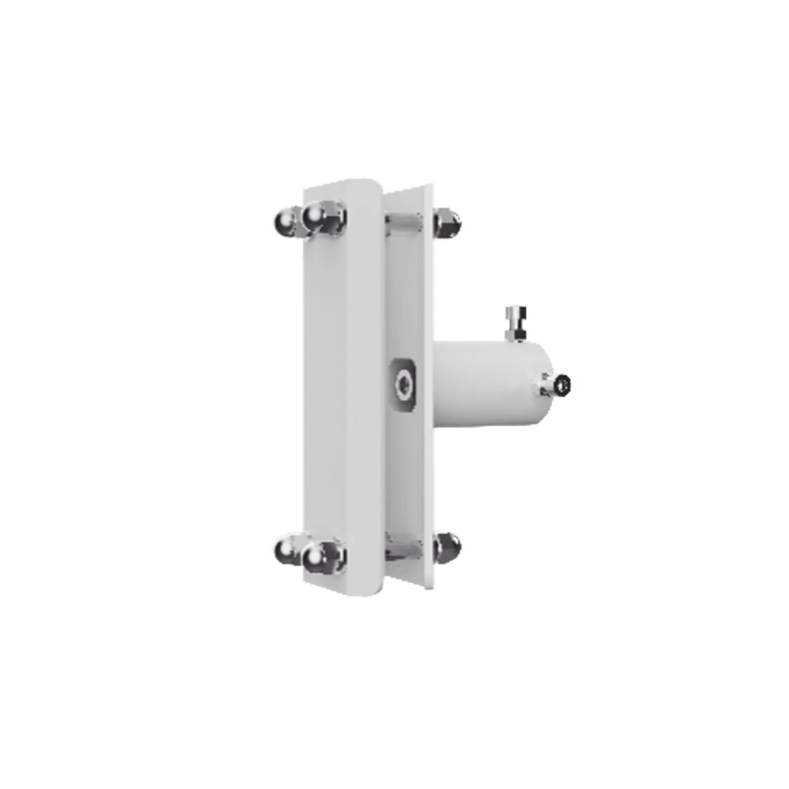 Enganche Base para Brazos de Barreras Hikvision DS-TMG320 Series / Soporta Diferentes Tipos de Brazo