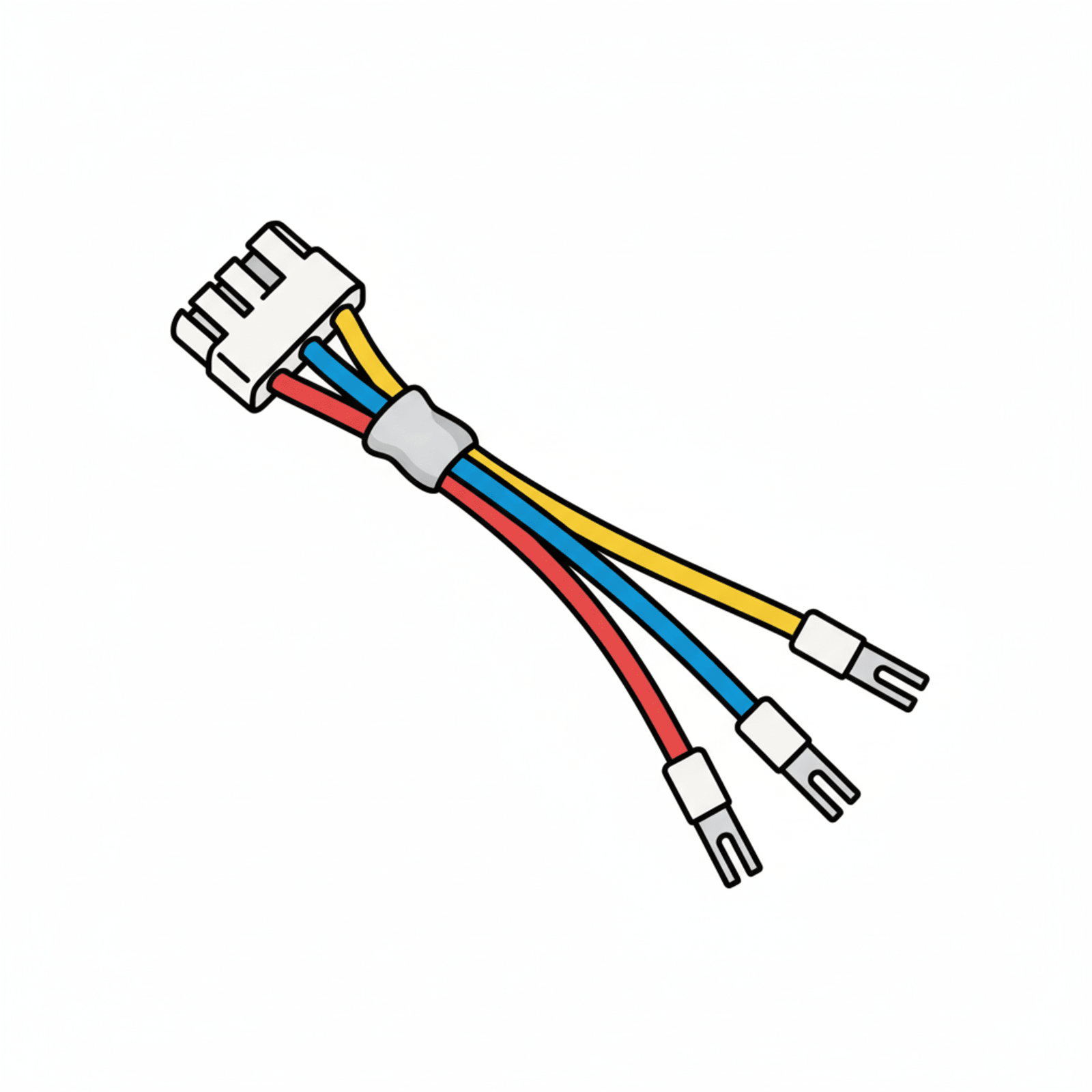 Cable de conexion de salida de alarma 10cm compatible con DSKB2411TIM