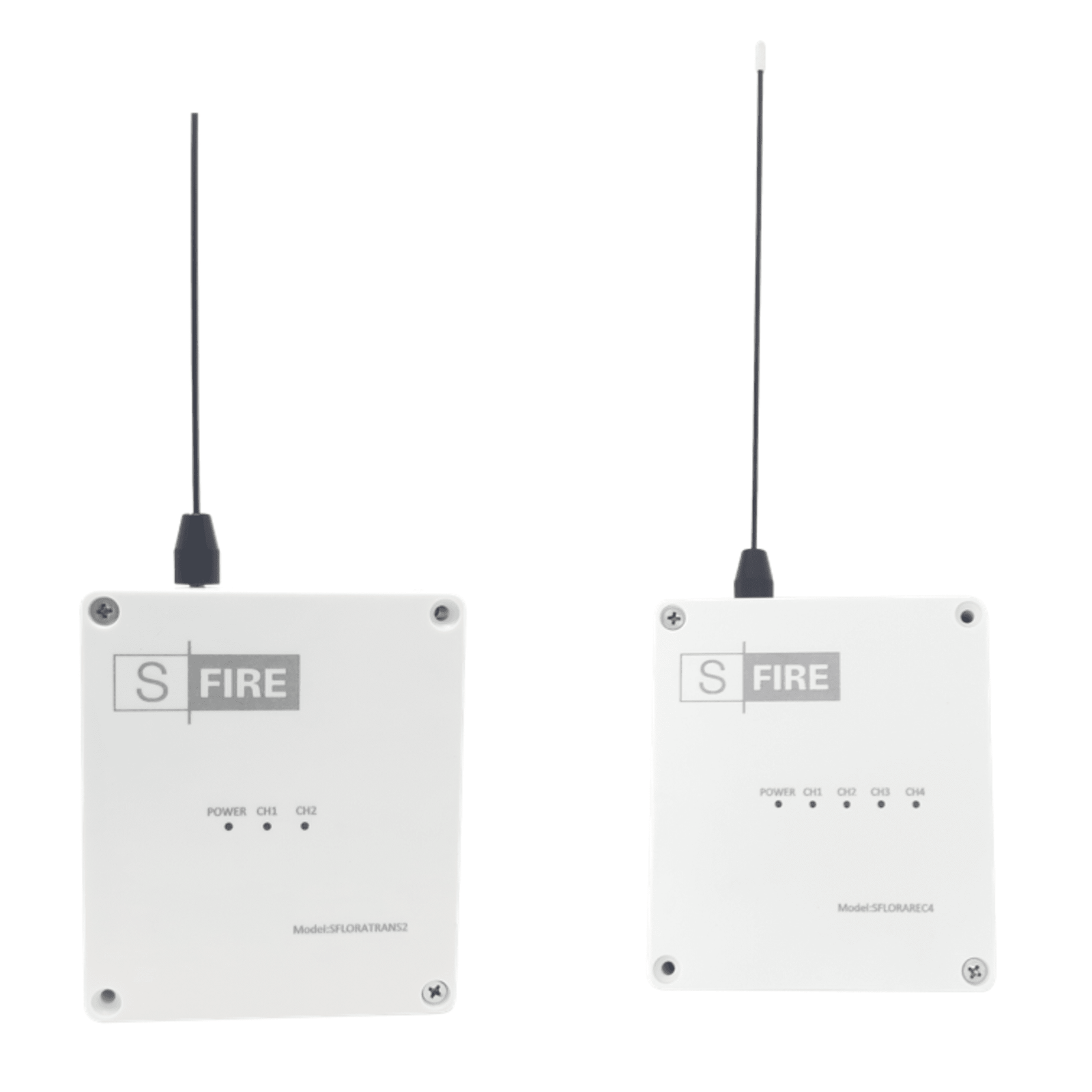 KIT de Transmisor - Receptor inalámbrico / Distancia máxima de transmisión 2500 metros (Linea de vista) / Receptor con 4 salidas