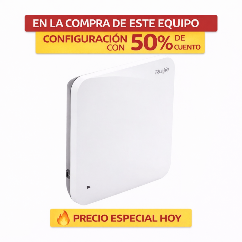 Punto de acceso Wi-Fi 6 Empresarial para interior hasta 1.7 Gbps doble banda 802.11AX MU-MIMO 2x2