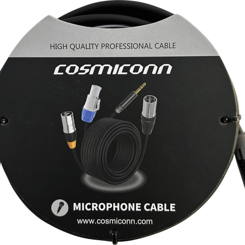 Cable 3.5mm a 3.5mm, conectores color negro MTP3C-BG, length 2m