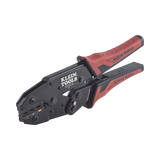 Pinza Ponchadora para Terminales con Aislamiento en Cable de Cobre Sólido y Trenzado de 10-22 AWG.