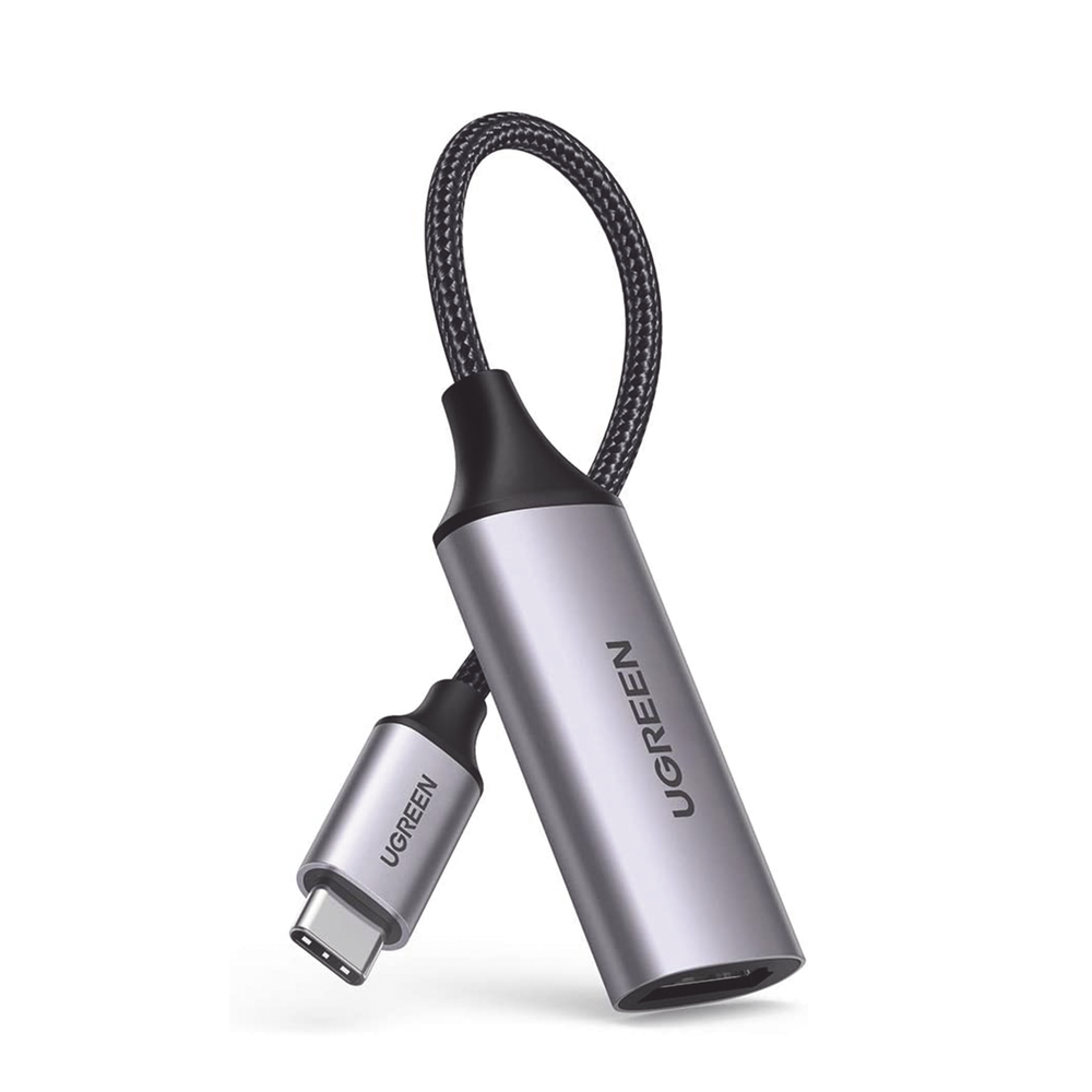 Cable Adaptador USB C a HDMI 4K@60Hz / Convertidor Thunderbolt 3 / Caja de Aluminio / HDMI V2.0 / 3D / Longitud del Cable 10 cm (3.94 Pulgadas)