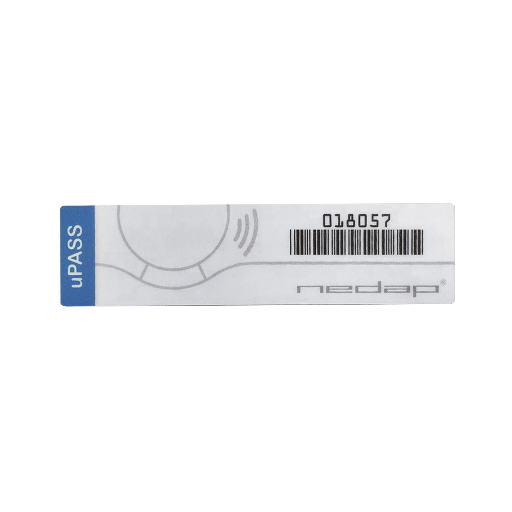 Tag para cristal Gen 2 UHF Windshield Tag Tamperproof  ( 26 Bits, Código de sitio y numeración   Personalizado )