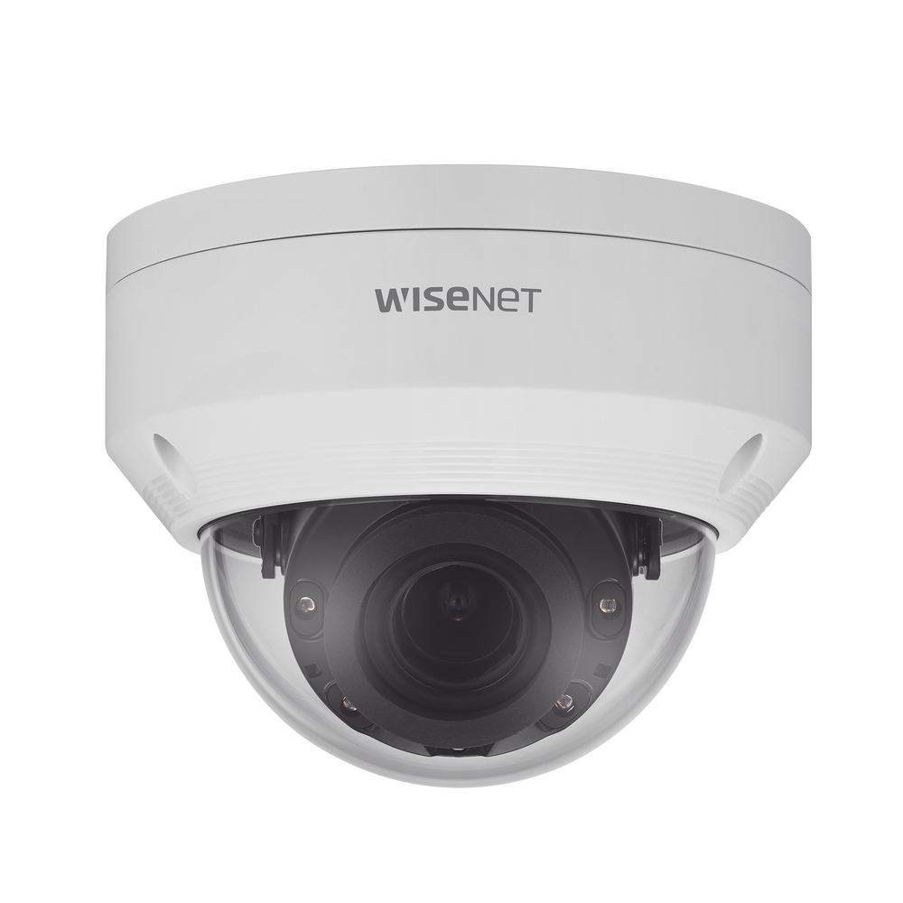 Cámara IP Tipo Domo Antivandálico 4 Megapíxel / Lente 3.3 a 10.3 mm / IR 30M / WDR 120db / IP66 / IK10 / H.265 & WiseStream