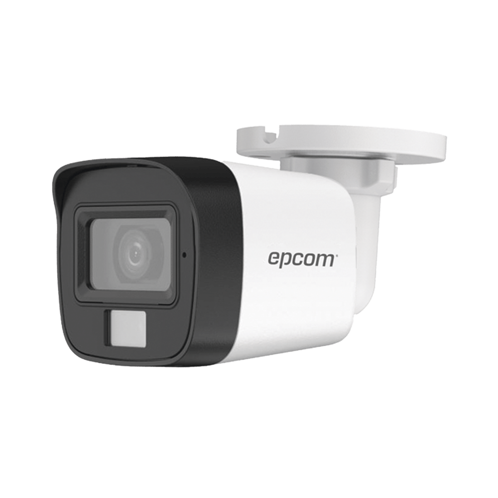 [Dual Light + ColorVu] Bala TurboHD 2 MegapÃ­xel (1080p)  / Gran Angular 101Â° / Lente 2.8 mm / 30 mts IR EXIR / 20 mts Luz Blanca / Exterior IP67 / 4 TecnologÃ­as / MicrÃ³fono Integrado