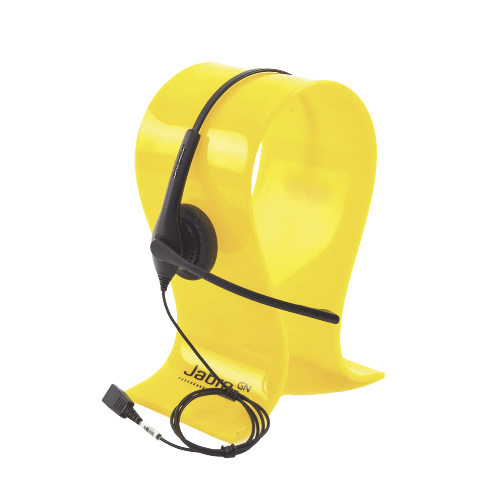 Jabra Biz 1500 Mono, auricular profesional con cancelación de ruido, ligero y cómodo ideal para contact center con conexión QD (1513-0157)