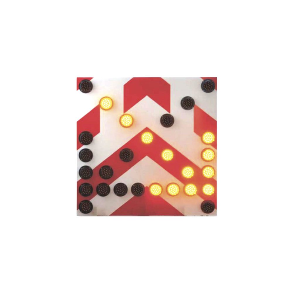 Tablero de señalización visual sencillo/izquierda/derecha/cruz