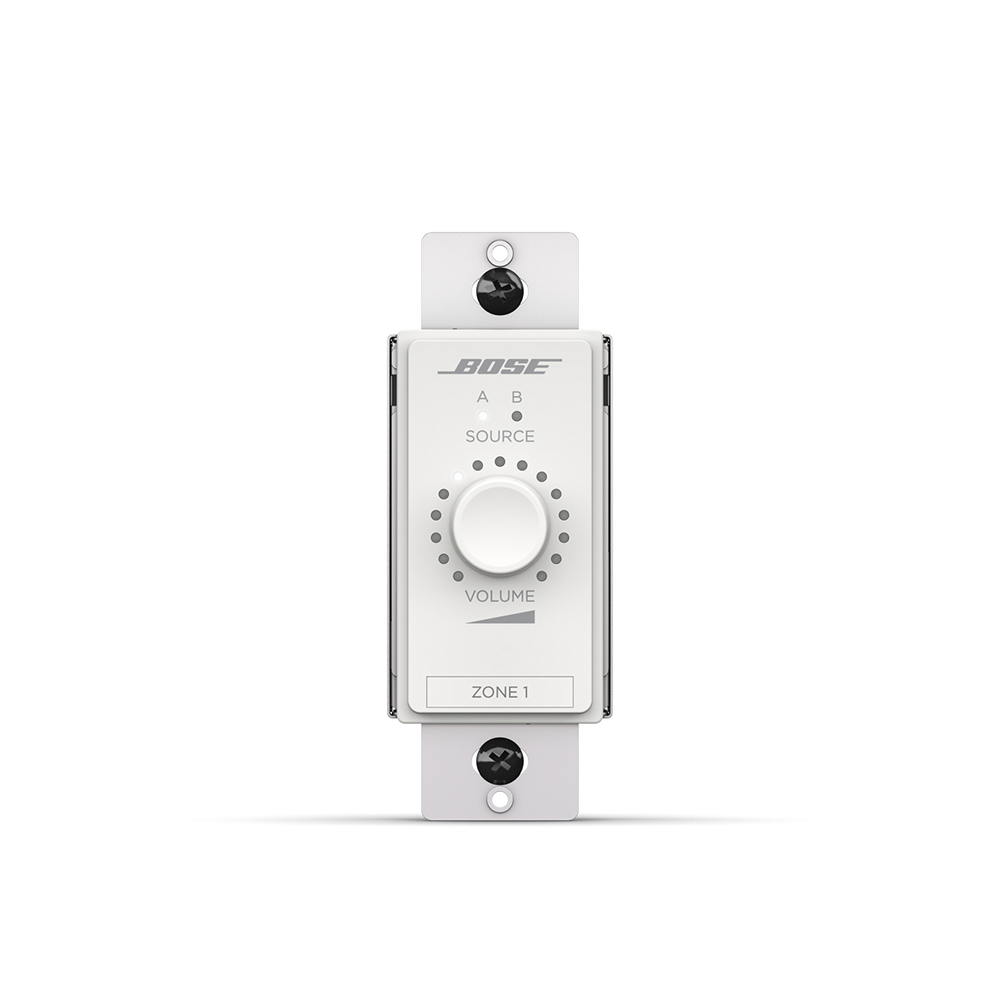 Control de volumen Digital | Selector de Fuente de Audio (A/B) | ControlCenter | Blanco