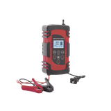 Cargador de Baterías / 12 o 24 Vcc / hasta 40 Ah / 2, 4 o 6 A / Display LCD