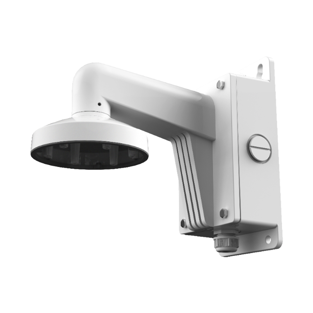 Montaje de pared con caja de conexión resistente al agua para cámaras domo