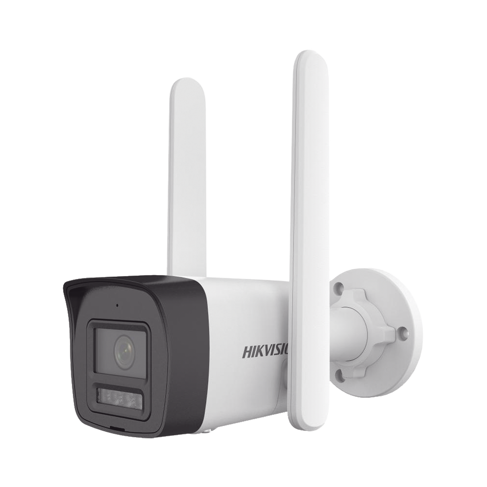 [Dual Light + 4G] Bala IP 4 Megapixel / Lente 2.8 mm / 30 mts IR + 30 mts Luz Blanca / Micrófono Integrado / ACUSENSE Lite / Exterior IP67 / H.265 / Micro SD