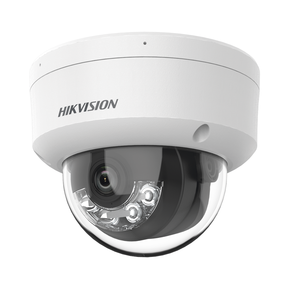 [Dual Light] Domo IP 8 Megapixel (4K) / Lente 2.8 mm / 30 mts IR + 30 mts Luz Blanca / MicrÃ³fono Integrado / IK08 / ACUSENSE Lite / Exterior IP67 / H.265 / PoE / ONVIF