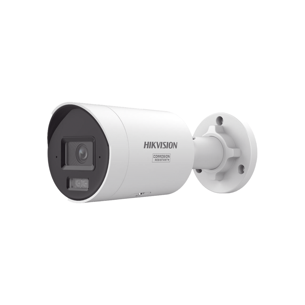 [Dual Light + ColorVu 3.0 + HikAI] Bala IP 8 Megapixel / Lente 2.8 mm / 40 mts IR + Luz Blanca / 2 Microfonos Integrados / Exterior IP67 /  WDR 130 dB / ACUSENSE 3.0 / Metal / NEMA 4X / ACUSEARCH