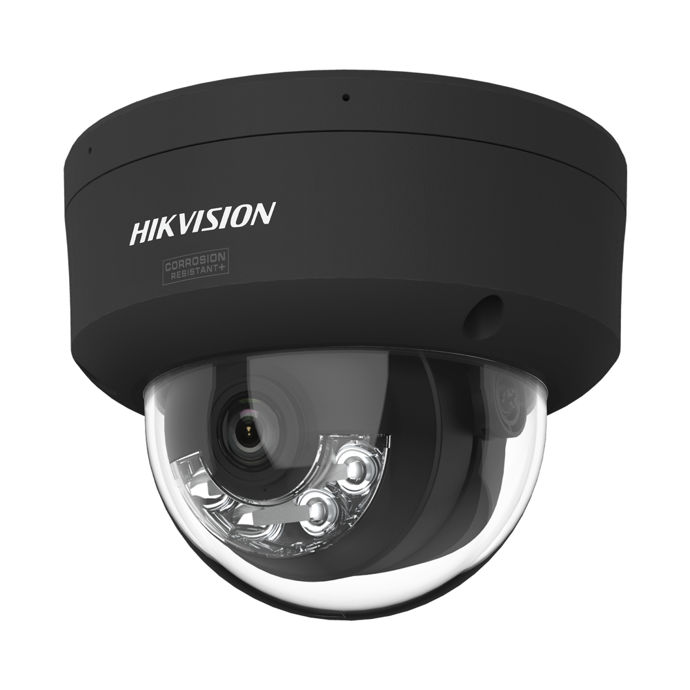 [Dual Light + ColorVu 3.0 + HikAI] Domo IP 6 Megapixel / Lente 2.8 mm / 30 mts IR + Luz Blanca / 2 Microfonos Integrados / Exterior IP67 / WDR 130 dB / ACUSENSE 3.0 / Metal / NEMA 4X / ACUSEARCH