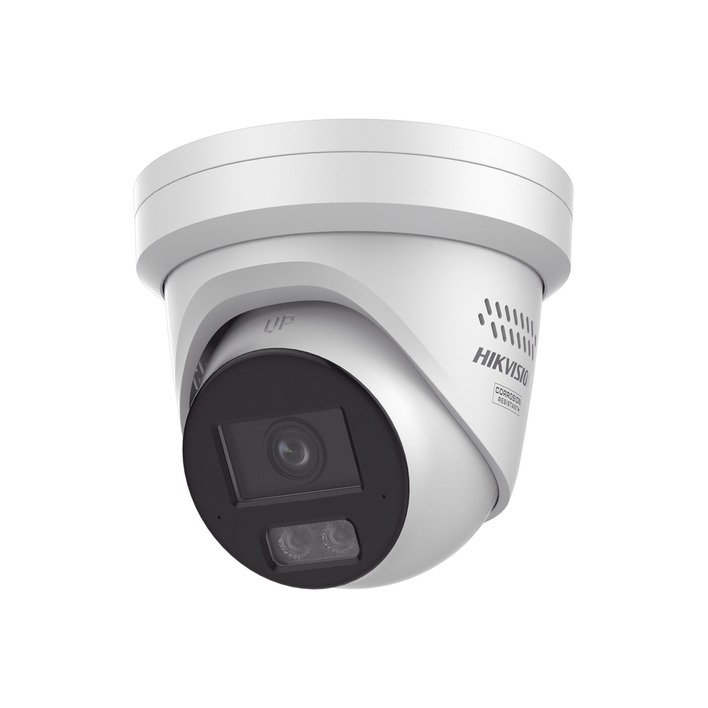 [Dual Light + ColorVu 3.0 + HikAI] Turret IP 4 Megapixel / Lente 2.8 mm / 30 mts IR + Luz Blanca / 2 Microfonos Integrados / Exterior IP67 / Estrobo Luz Blanca / WDR 130 dB / ACUSENSE 3.0 / Metal / NEMA 4X / ACUSEARCH