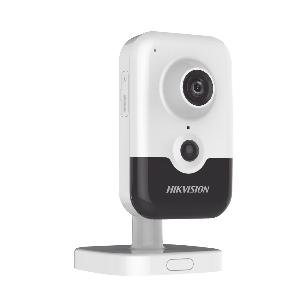 Cubo IP 4 Megapixel / Serie PRO / Lente 2.8 mm / 10 mts IR EXIR / PoE / Sensor PIR / H.265+ / Interior / Audio de Dos Vías / PoE / MicroSD / ONVIF