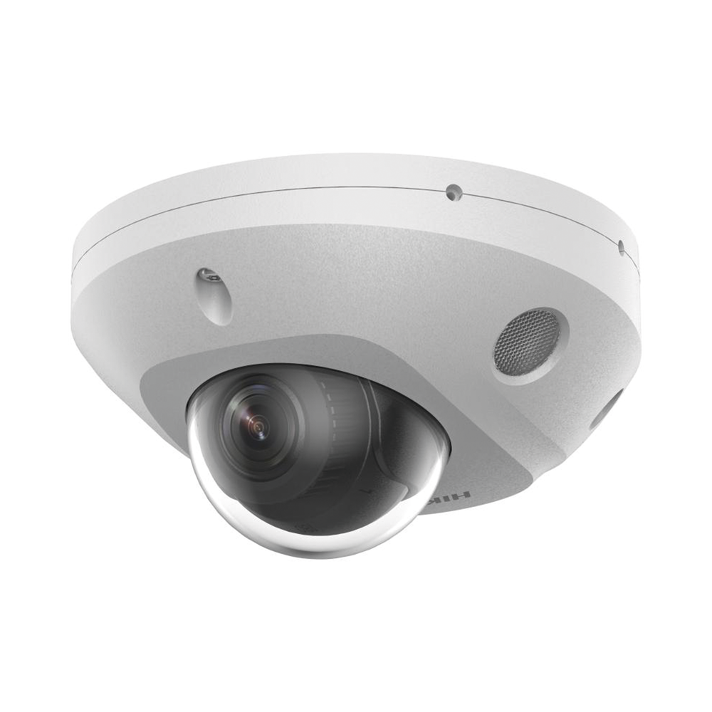 [Dual Light + 2 Micrófonos Integrados] Mini Domo IP 4 Megapixel / Lente 2.8 mm / 30 mts Luz Blanca + 30 mts IR / ACUSENSE / Exterior IP67 / IK08 /  WDR 120 dB / PoE / ONVIF / MicroSD / ACUSEARCH