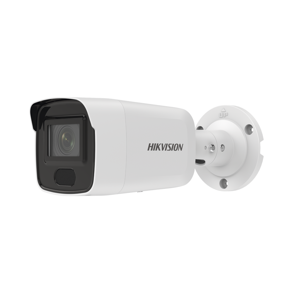 Bala IP 6 Megapixel / Lente 2.8 mm / 40 mts IR / Exterior IP67 / PoE / ACUSENSE / DARKFIGHTER / Alarmas y Audio I/O / ONVIF / Micro SD / 4 Analíticos: AcuSense, Deteccion Facial, Conteo de Personas por Cruce y Zona