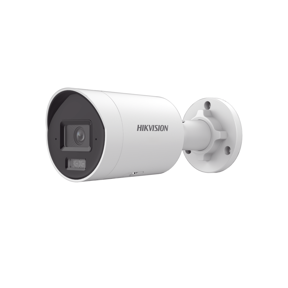 Bala IP 8 Megapixel (4K) / Imagen a Color 24/7 / Lente 2.8 mm / Luz Blanca 40 mts / Exterior IP67 / WDR 130 dB / Entrada y Salida de Audio y Alarma / Captura Facial / ONVIF / Micro SD / MicrÃ³fono Integrado