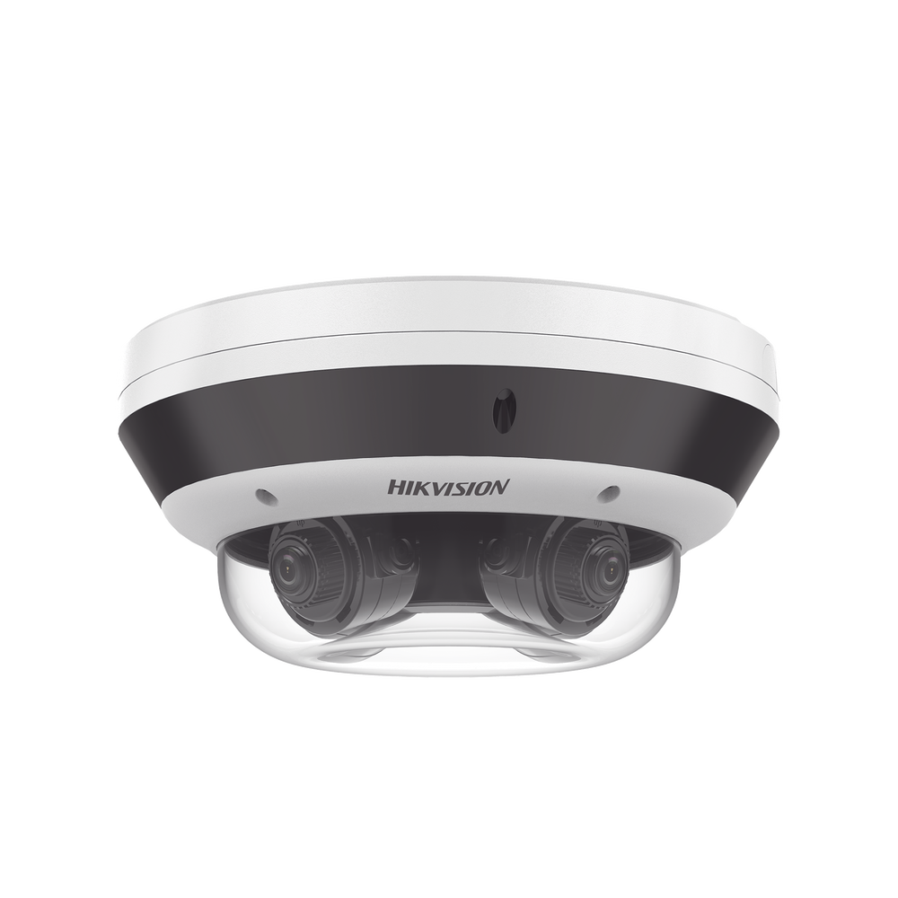 PanoVu Series / Vista PanorÃ¡mica 360Âº / 4 Lentes Mot. 2.8 a 8 mm (4 Megapixel por Lente) / 16 Megapixel en Total / WDR 120 dB / DARKFIGHTER / Exterior IP67 / IK10 / PoE+ / 30 mts IR / Micro SD