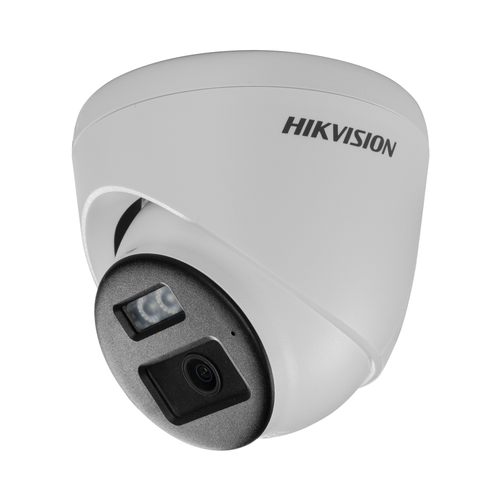 [Audio Bidireccional + Dual Light + ColorVu] Turret TURBOHD 2 Megapixel (1080p) / Lente 2.8 mm / 40 mts IR EXIR + 40 mts Luz Blanca / Micrófono y Bocina Integrado / Exterior IP67 / dWDR