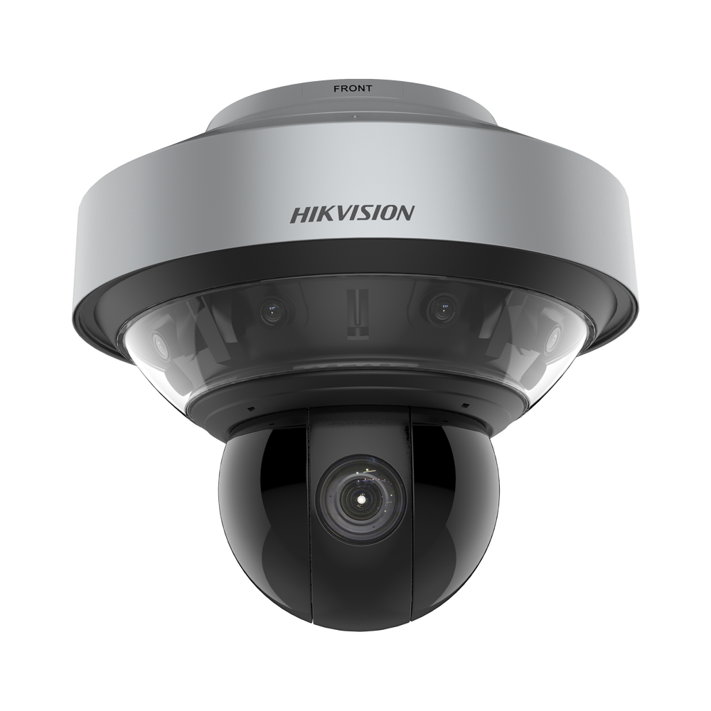 PanoVu Series / 1 PTZ 40X Zoom (4 Megapixel) + 8 Lentes 2.8 mm (360° / 32 Megapixel) / Posicionamiento 3D / Autoseguimiento 3.0 / Deep Learning / IP67 / IK10 / WDR 120 dB / Micro SD