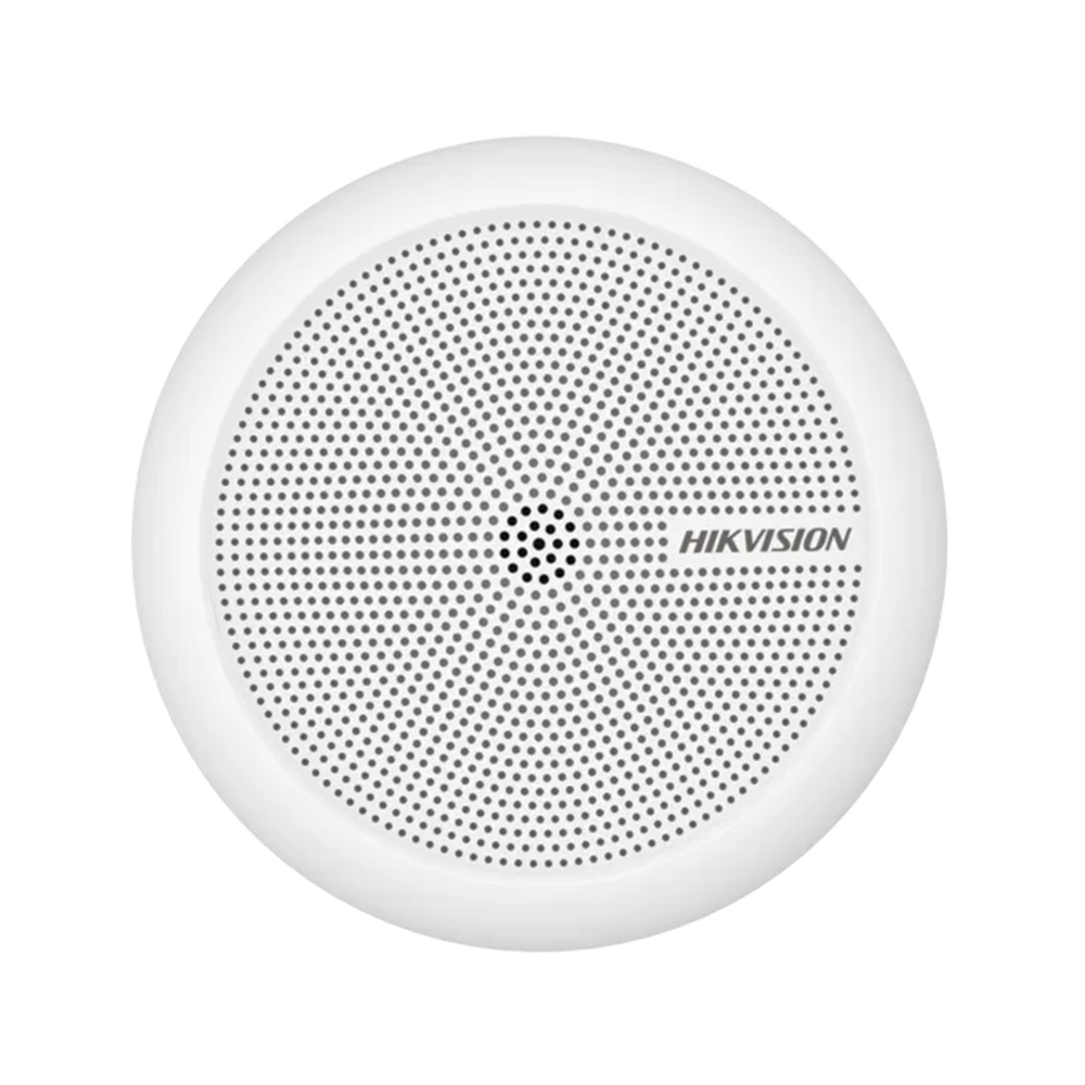 Micrófono Omnidireccional (360°) / Uso en Interior / Preamplificado para CCTV / Cancelación de Ruido Ambiental / Uso en Techo - Pared - Escritorio / Alcance de 5 Metros