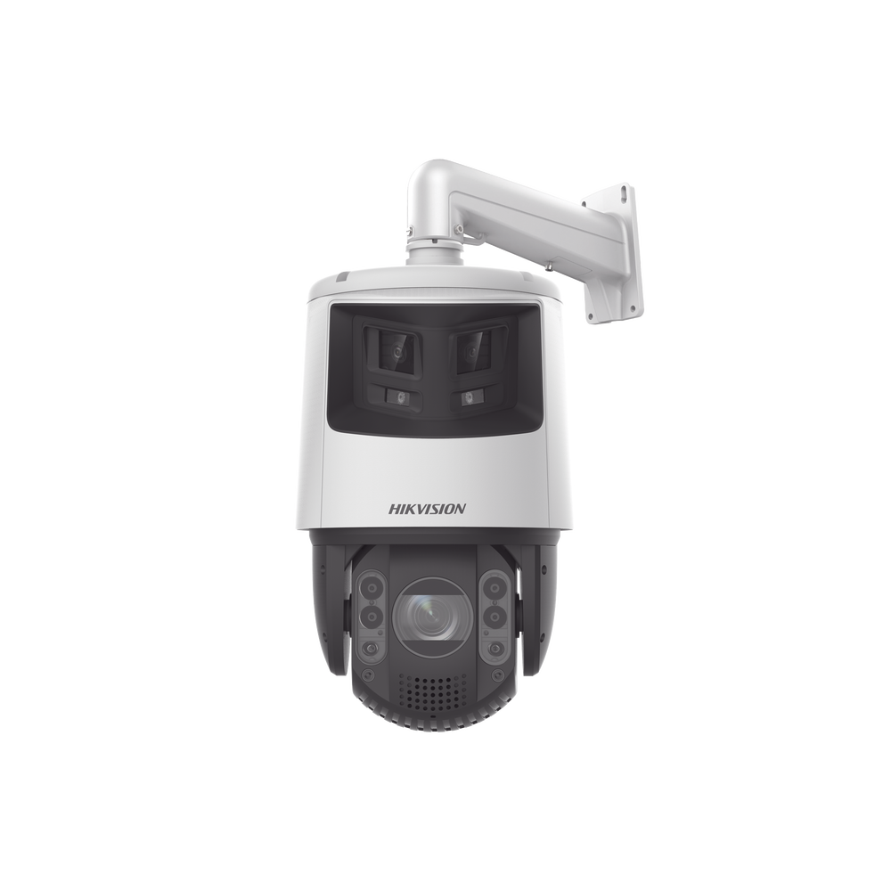 [TandemVu] PTZ IP 4 Megapixel con CÃ¡mara Panoramica 6 Megapixel / 32X Zoom / 200 mts IR / 30 mts Luz Blanca / ACUSENSE / IP66 / Alerta Audible y Luz Estroboscopica / Autoseguimiento / Hi-PoE / Alarmas I/O / Ultra Baja IluminaciÃ³n / Micro SD