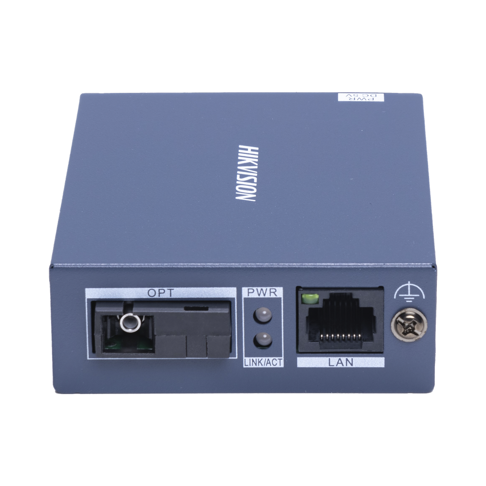 Convertidor Fibra Óptica / Transmisor / Monomodo (TX) / 1 Puerto SFP (SC) 100 Mbps / 1 Puerto RJ45 10/100 Mbps / HASTA 20 KM / Plug and Play