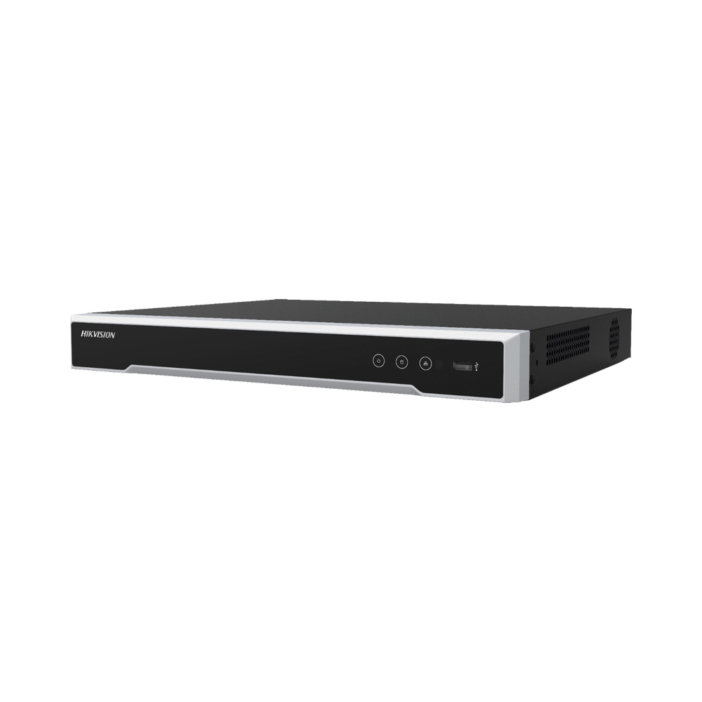 [Doble Poder de Decodificación] NVR 32 Megapixel (8K) / 16 Canales IP / 16 Puertos PoE+ / AcuSense / ANPR / Conteo de Personas / Heat Map / 2 Bahías de Disco Duro / HDMI en 8K / Soporta POS / Alarmas I/O / Smart Search