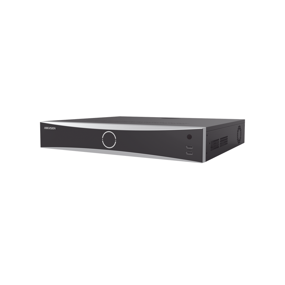 NVR 32 MegapÃ­xel (8K) / 16 Canales IP / 16 Puertos PoE+ / ACUSENSE / ANPR / Conteo de Personas / Reconocimiento Facial  / 4 BahÃ­as de Disco Duro / Soporta POS / Alarmas I/O