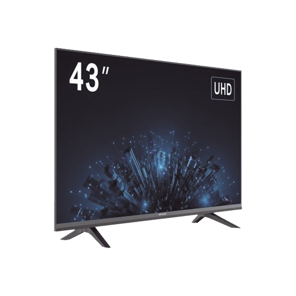 Monitor LED 4K de 43" / Ideal para Oficina y Hogar / Uso 24-7 / Entrada HDMI / Compatible con Montaje VESA (200 X 200) / Bocinas Integradas