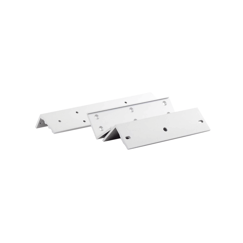 Kit de montajes Z y L para Cerradura Magnética HIKVISION / Compatible con DS-K4H255S / Uso en Puerta de Madera y Metal