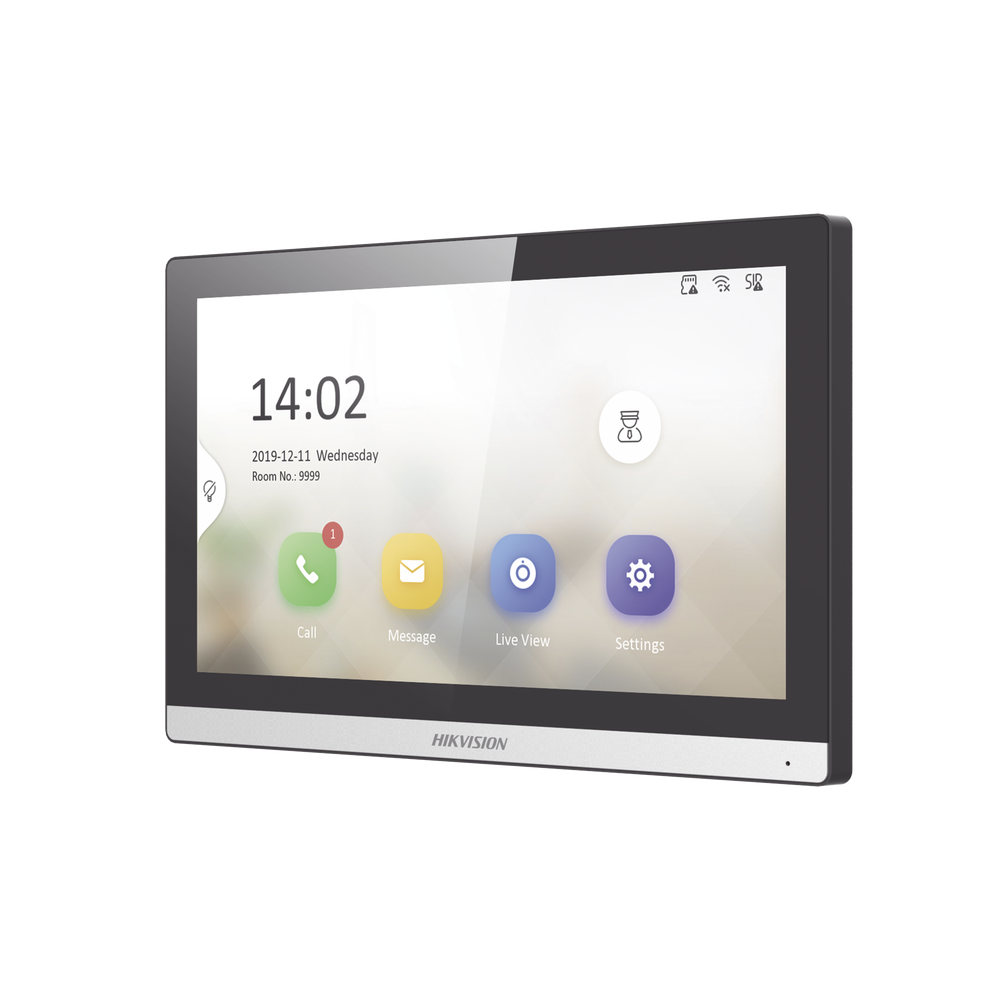 Monitor IP WiFi Touch Screen 7" Bisel DELGADO para Videoportero IP / Vídeo en Vivo / PoE Estándar / Apertura Remota / Llamada Entre Monitores / Audio bidireccional / Borde slim