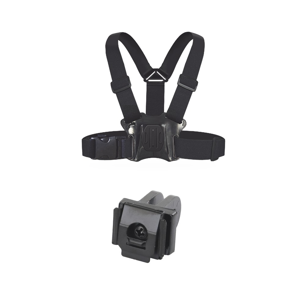 Kit de Arnes de Pecho y Adaptador para Body Cam HIKVISION / Compatible con DS-MH2311 y DS-MCW406.