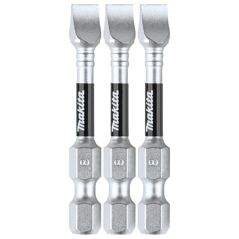 Punta plana SL IMPACT-XPS de 8 X2 blister con 3 piezas