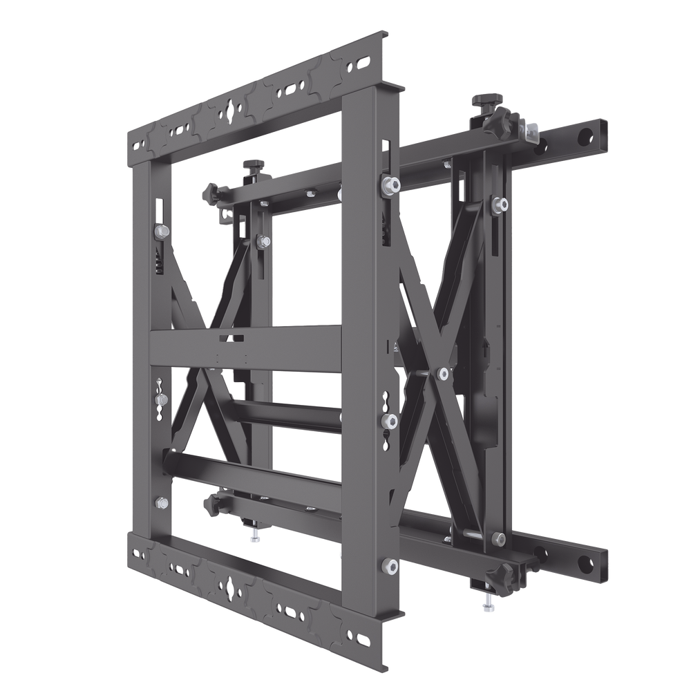 Soporte Modular de Pared para Videowall | Pop Out | Peso Máx. Sopotado 50 Kg | Soporta Formato Horizontal y Vertical.