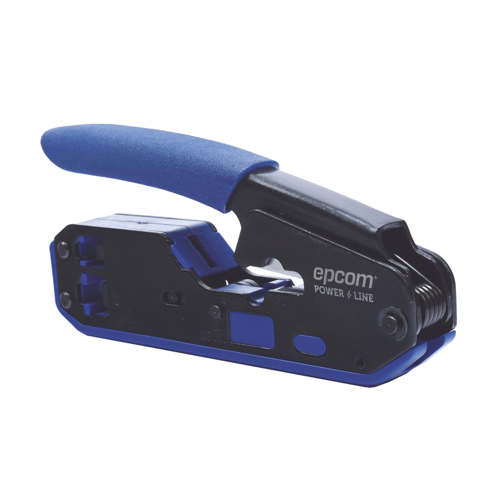 Pinza SLIM para Corte y Terminado de Plugs RJ45/RJ11, Acero al Carbón y Mango Ergonómico. - Image 2