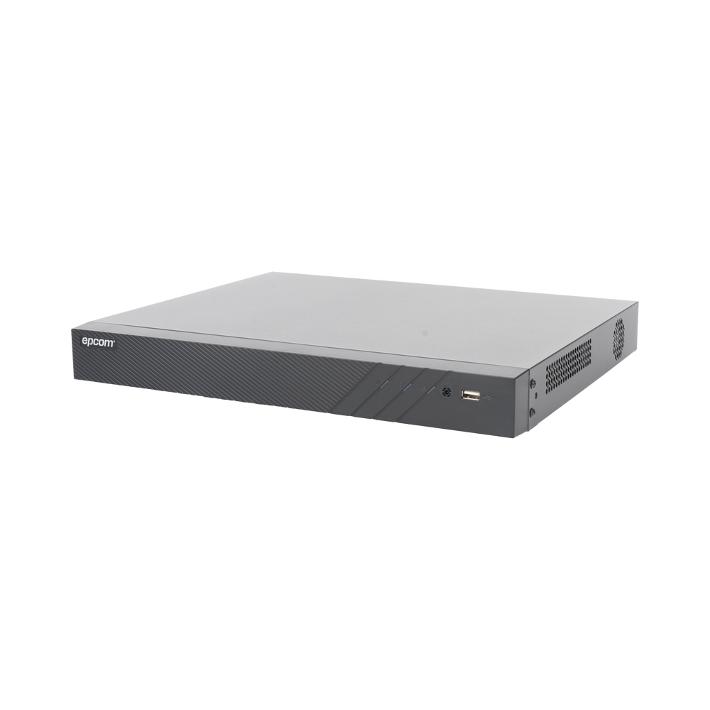 DVR 32 Canales TurboHD + 8 Canales IP / 5 Megapixel Lite - 3K Lite / Acusense (Evita Falsas Alarmas) / Audio Bidireccional / 2 Bahías de Disco Duro / H.265+ / Salida de Video en Full HD