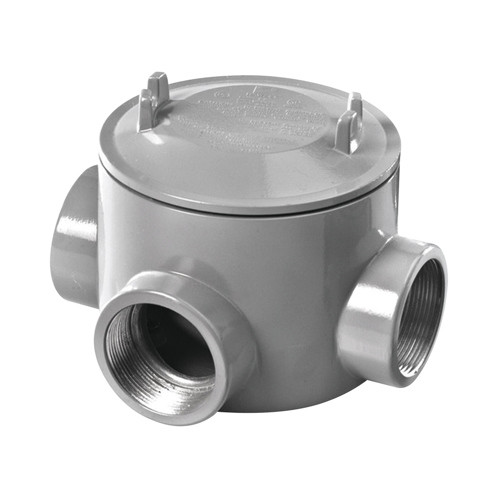 Caja con Tapa Tipo GRT de 2" (50.8 mm) / Caja a Prueba de Explosión / Para Áreas Peligrosas / Libre de Cobre.