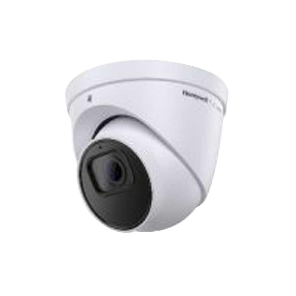 Turret IP 5 Megapixel / Lente 2.8 mm / 40 mts IR / Ultra Baja IluminaciÃ³n / NDAA / ONVIF / Exterior IP67 / H.265 / IA (Filtro de Humanos y Vehiculos) / Merodeo / Conteo de Personas / PoE / Audio y Alarmas I/O / Serie 35 / Honeywell Security